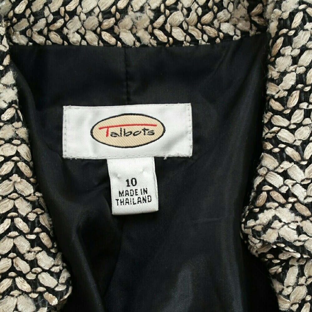 Talbots blazer Size 10 - Picture 2 of 3
